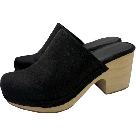 Rachel Comey Bose Clogs In Black Calf Hair Size 8.5 - Picture 5 of 11